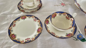 Listing 6 of 9 for Vintage,Aynsley Trio and Cake Plate +