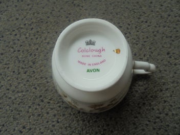 Listing 5 of 9 for 'Avon' pattern English bone china trio - Colclough