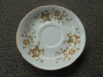Listing 6 of 9 for 'Avon' pattern English bone china trio - Colclough