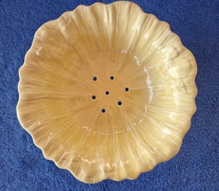 Listing 4 of 13 for VINTAGE CROWN DUCAL FRUIT OR VEGETABLE DRAINING SET TWO FOOTED DISHES AND PLATE