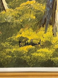 Listing 2 of 5 for VINTAGE B HOLLAND OIL PAINTING (ORIGINAL)