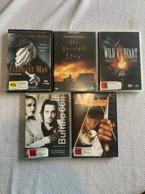 Listing 1 of 1 for Bulk DVD Bundle 12-Buffalo 66, The Straight Story, Wild at Heart