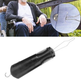 Listing 4 of 5 for Button Hook & Zipper Pull, Button Assist Device with Comfort & Wide Grip, f