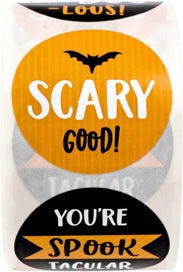 Listing 5 of 5 for 500Pcs/roll For Halloween Party Gift DIY Decorative Stickers - 3ROLLS - 2