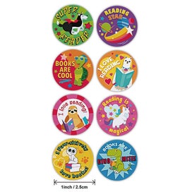 Listing 3 of 3 for 500pcs/roll Teacher Encourage Student Kawaii Sticker for Kids Toy - 9ROLLS - 4