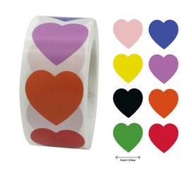 Listing 2 of 2 for 500PCS Reward Love Thank You Sticker Decoration Scrapbooking - 9ROLLS - 4 Sti...