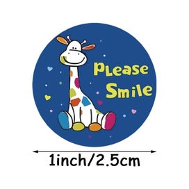 Listing 3 of 4 for 500Pcs Motivational Stickers Roll Kids School teacher Reward Students - 7ROLL...