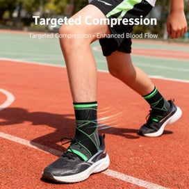 Listing 2 of 7 for Sleeve for Heel, Foot & Ankle Pain Relief, Ankle Brace Support Wrap for Kid