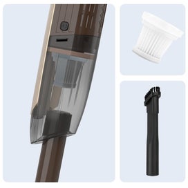 Listing 4 of 4 for Handheld Cordless Stick Vacuum Cleaner Combination Vacuum Cleaner-Grey