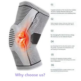 Listing 6 of 7 for Knee Pro,Pro Knee Brace Bone on Bone Support,One Pair with Adjustable Non-S