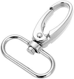 Listing 1 of 3 for 1-inch Silver Curved Lobster Clasps Swivel Trigger Clips Snap (Pack of 20)