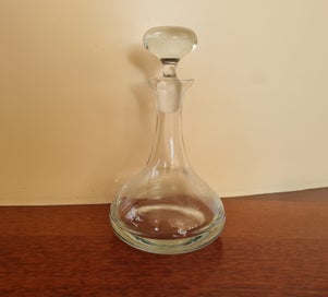 Listing 2 of 4 for Vintage ship's decanter- elegant and sturdy