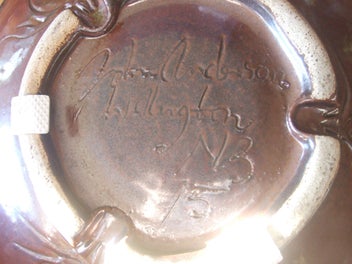 Listing 2 of 5 for Large John Anderson Pottery Bowl