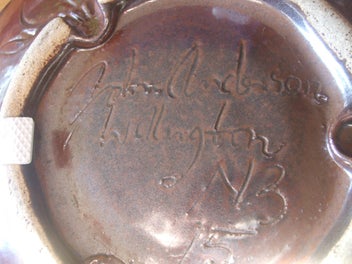Listing 4 of 5 for Large John Anderson Pottery Bowl