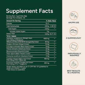 Listing 4 of 5 for 3x Pure Himalayan Shilajit Gummies Ashwagandha# (OVER STOCKED)