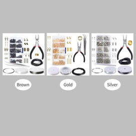 Listing 2 of 7 for Jewelry Making Kit DIY Earring Making Kit with Earring Hooks Pins Wire Lobs