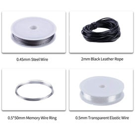 Listing 5 of 7 for Jewelry Making Kit DIY Earring Making Kit with Earring Hooks Pins Wire Lobs