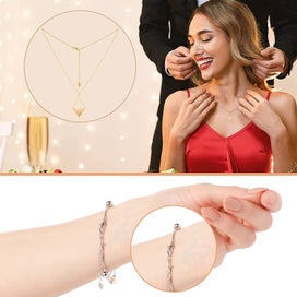 Listing 5 of 9 for 12pcs Stainless Steel Bracelet Necklace Extender Set, Lobster Clasps Closur