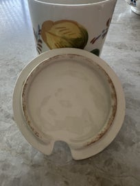 Listing 2 of 3 for Belle Fiore mustard pot