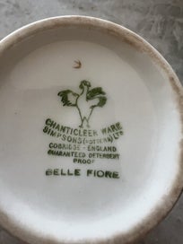 Listing 3 of 3 for Belle Fiore mustard pot