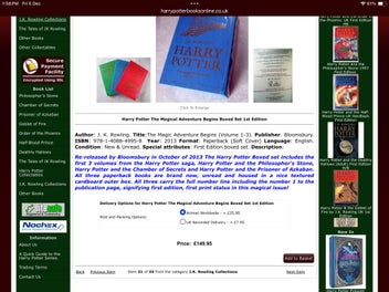 Listing 9 of 9 for Harry Potter; #1 prints set, only 42700 EVER IN THE WORLD, Ltd Edition PRINTS.