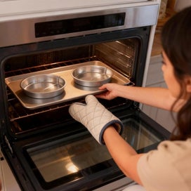 Listing 5 of 7 for Perfectrelease Cake Pan, 9.8 Inch Nonstick Baking Pan with Quick-Release Le