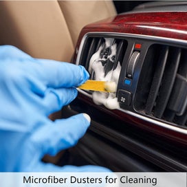 Listing 4 of 5 for 15 Packs Small Dusters for Cleaning, Microfiber Detail Stick Duster, Mini D