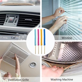 Listing 5 of 5 for 15 Packs Small Dusters for Cleaning, Microfiber Detail Stick Duster, Mini D