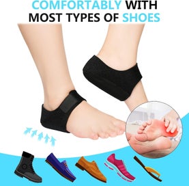 Listing 5 of 6 for 2Pairs Heel Protectors, Heel Cups, Gel Heel Cushion Support for Plantar Fas