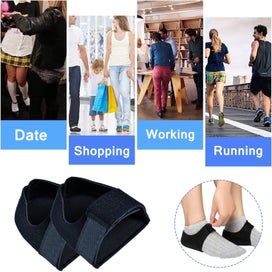 Listing 6 of 6 for 2Pairs Heel Protectors, Heel Cups, Gel Heel Cushion Support for Plantar Fas