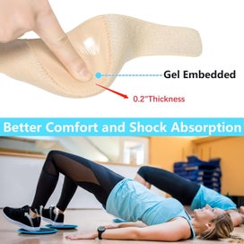 Listing 3 of 6 for 2Pairs Heel Protectors, Heel Cups, Gel Heel Cushion Support for Plantar Fas