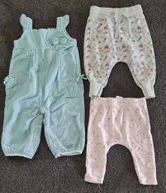 Listing 1 of 1 for Baby Girl Pants & Overalls - 3-6 months ^