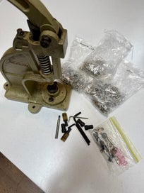 Listing 1 of 3 for Heavy duty rivet/button press and parts.