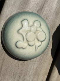 Listing 5 of 9 for 1 DOLLAR RESERVE Rare teal Crown Lynn ginger jar