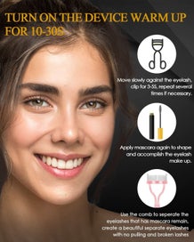 Listing 6 of 6 for Heated Eyelash Curler ¨C Rechargeable Electric Eyelash Curler ¨C Long-Lasting