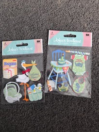 Listing 2 of 4 for Ek success dimensional stickers - new baby bulk lot
