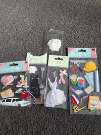 Listing 3 of 3 for Ek success and Jenni B dimensional stickers