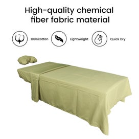 Listing 2 of 10 for 3Pcs Massage Bed Sheets Massage Table Blankets Premium Chemical Fibre for B