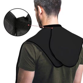 Listing 2 of 7 for Beard Bib Foldable Anti-Static Beard Apron With 2 Suction Cups Mess-Free Ea