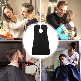 Listing 7 of 7 for Beard Bib Foldable Anti-Static Beard Apron With 2 Suction Cups Mess-Free Ea