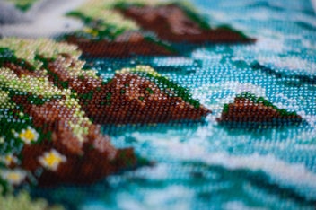 Listing 4 of 5 for Full bead embroidery kit - Coromandel Peninsula