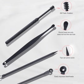 Listing 7 of 8 for 12PCS Manicure Set with Case Professional Pedicure Set Nail Clipper Stainle