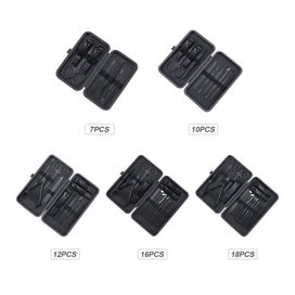 Listing 3 of 8 for 12PCS Manicure Set with Case Professional Pedicure Set Nail Clipper Stainle