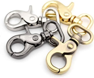 Listing 3 of 4 for Trigger Snap Hook Metal Swivel Lobster Clasps Purse Bag Clips Quality Finis