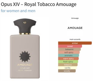 Listing 19 of 20 for AMOUAGE MENS Niche Fragrances 21 options for 3ml at $19 or 2ml Opus available