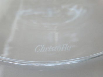 Listing 10 of 16 for CHRISTOFLE (FRANCE) LEAD CRYSTAL BRANDY/COGNAC GLASSES BOXED -SET/2