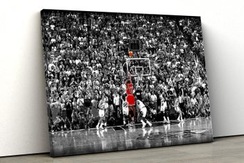 Listing 3 of 3 for Framed $1 RESERVE 1 Panel Canvas Art Print - Michael Jordan