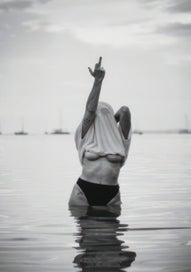 Listing 1 of 3 for Framed $1 RESERVE 1 Panel Canvas Art Print - Finger