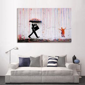 Listing 5 of 6 for Black Friday Sell Ready to hang Canvas Print - Banksy