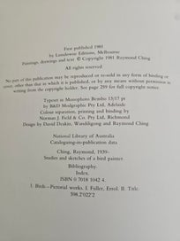 Listing 7 of 13 for Studies & Sketches of a Bird Painter- Raymond Ching